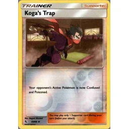 Hidden Fates - 059/068 - Koga's Trap - Reverse Holo