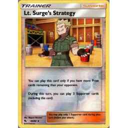 Hidden Fates - 060/068 - Lt. Surge's Strategy - Reverse Holo