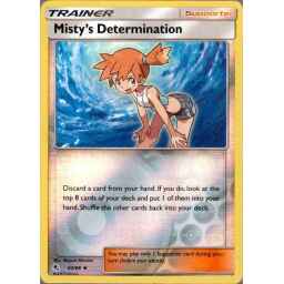 Hidden Fates - 062/068 - Misty's Determination - Reverse Holo