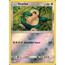 Hidden Fates - 050/068 - Snorlax - Reverse Holo