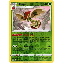 Rebel Clash - 022/192 - Flapple - Reverse Holo