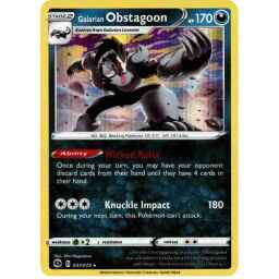 Champion's Path - 037/073 - Galarian Obstagoon - Holo