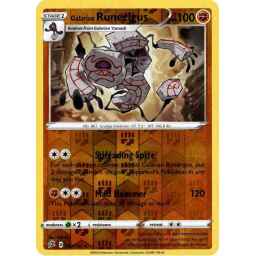 Rebel Clash - 102/192 - Galarian Runerigus - Reverse Holo