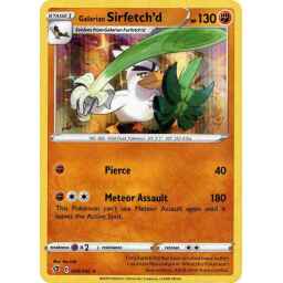 Rebel Clash - 095/192 - Galarian Sirfetch'd - Holo