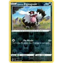 Champion's Path - 035/073 - Galarian Zigzagoon - Reverse Holo