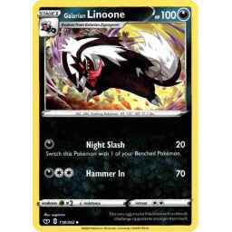 Sword & Shield - 118/202 - Galarian Linoone
