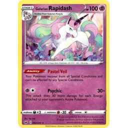 Sword & Shield - 082/202 - Galarian Rapidash - Rare