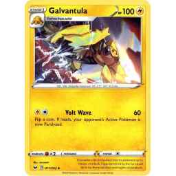 Sword & Shield - 071/202 - Galvantula