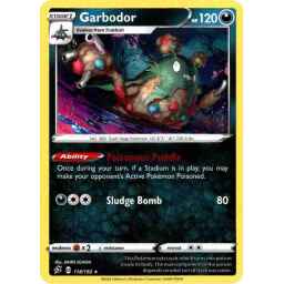 Rebel Clash - 118/192 - Garbodor - Rare