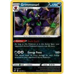 Rebel Clash - 125/192 - Grimmsnarl - Rare