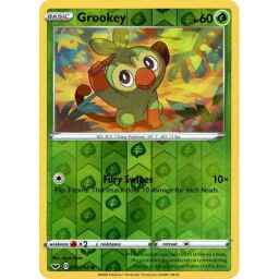 Sword & Shield - 010/202 - Grookey - Reverse Holo
