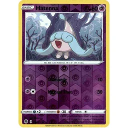 Champion's Path - 018/073 - Hatenna - Reverse Holo