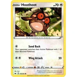 Sword & Shield - 143/202 - Hoothoot