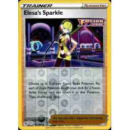 Fusion Strike - 233/264 - Elesa's Sparkle - Reverse Holo