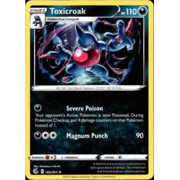 Fusion Strike - 166/264 - Toxicroak - Rare