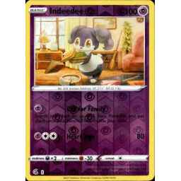 Fusion Strike - 127/264 - Indeedee - Reverse Holo