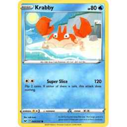 Sword & Shield - 043/202 - Krabby