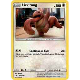 Detective Pikachu - 16/18 - Lickitung - Holo