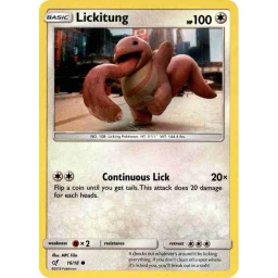 Detective Pikachu - 16/18 - Lickitung - Holo