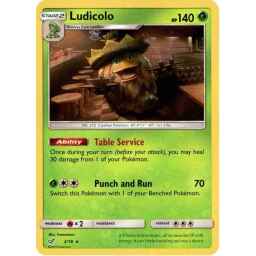 Detective Pikachu - 2/18 - Ludicolo - Holo
