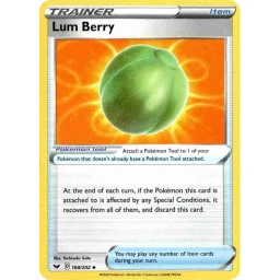 Sword & Shield - 168/202 - Lum Berry