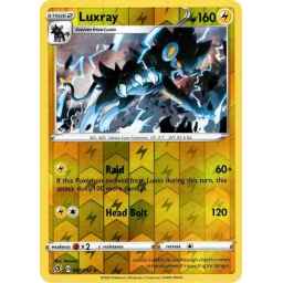 Rebel Clash - 062/192 - Luxray - Reverse Holo