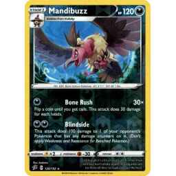 Rebel Clash - 120/192 - Mandibuzz - Reverse Holo