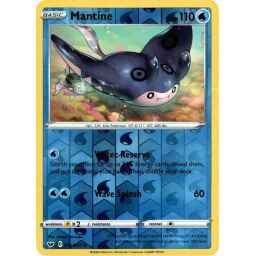 Sword & Shield - 052/202 - Mantine - Reverse Holo