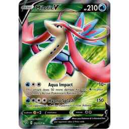 Rebel Clash - 179/192 - Milotic V (Lightly Played)