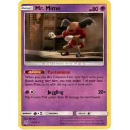 Detective Pikachu - 11/18 - Mr Mime - Holo
