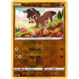 Sword & Shield - 105/202 - Mudbray - Reverse Holo