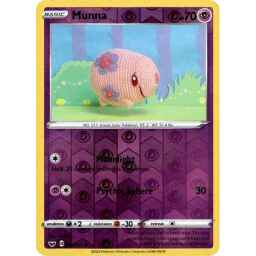 Sword & Shield - 087/202 - Munna - Reverse Holo