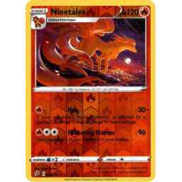 Rebel Clash - 025/192 - Ninetales - Reverse Holo