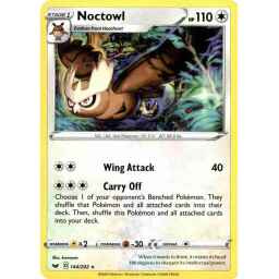Sword & Shield - 144/202 - Noctowl - Rare