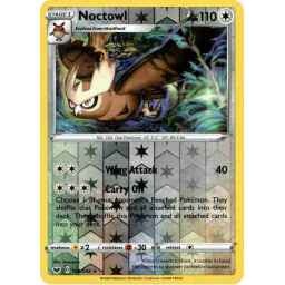 Sword & Shield - 144/202 - Noctowl - Reverse Holo