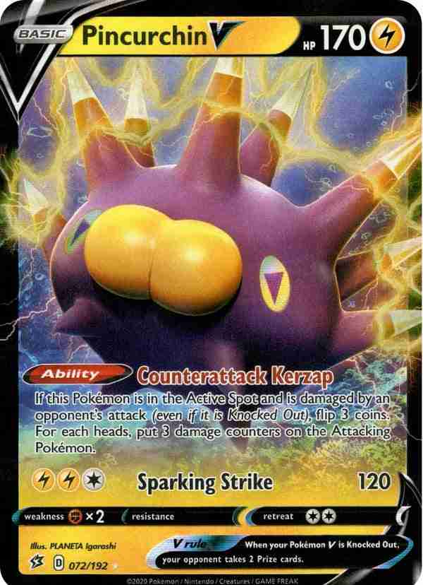 Rebel Clash - 072/192 - Pincurchin V