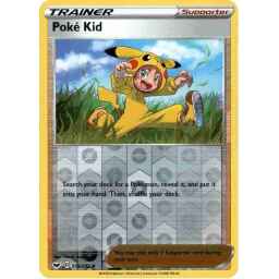 Sword & Shield - 173/202 - Poké Kid - Reverse Holo