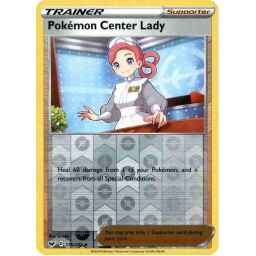 Sword & Shield - 176/202 - Pokémon Center Lady - Reverse Holo