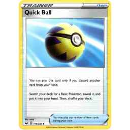 Sword & Shield - 179/202 - Quick Ball