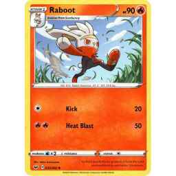 Sword & Shield - 033/202 - Raboot
