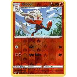 Sword & Shield - 033/202 - Raboot - Reverse Holo