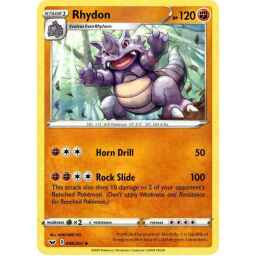 Sword & Shield - 098/202 - Rhydon