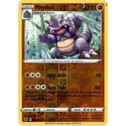 Sword & Shield - 098/202 - Rhydon - Reverse Holo