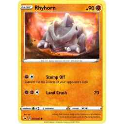 Sword & Shield - 097/202 - Rhyhorn