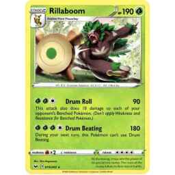 Sword & Shield - 015/202 - Rillaboom - Rare