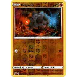 Rebel Clash - 105/192 - Rolycoly - Reverse Holo