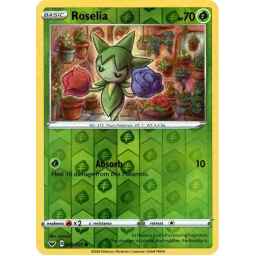 Sword & Shield - 002/202 - Roselia - Reverse Holo