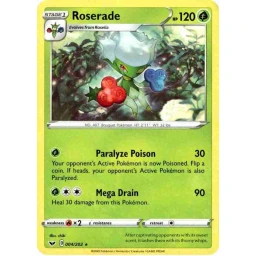 Sword & Shield - 004/202 - Roserade - Rare