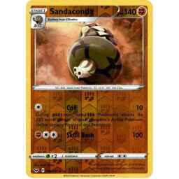 Sword & Shield - 109/202 - Sandaconda - Reverse Holo