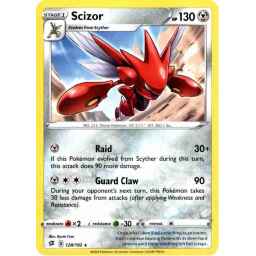 Rebel Clash - 128/192 - Scizor - Rare